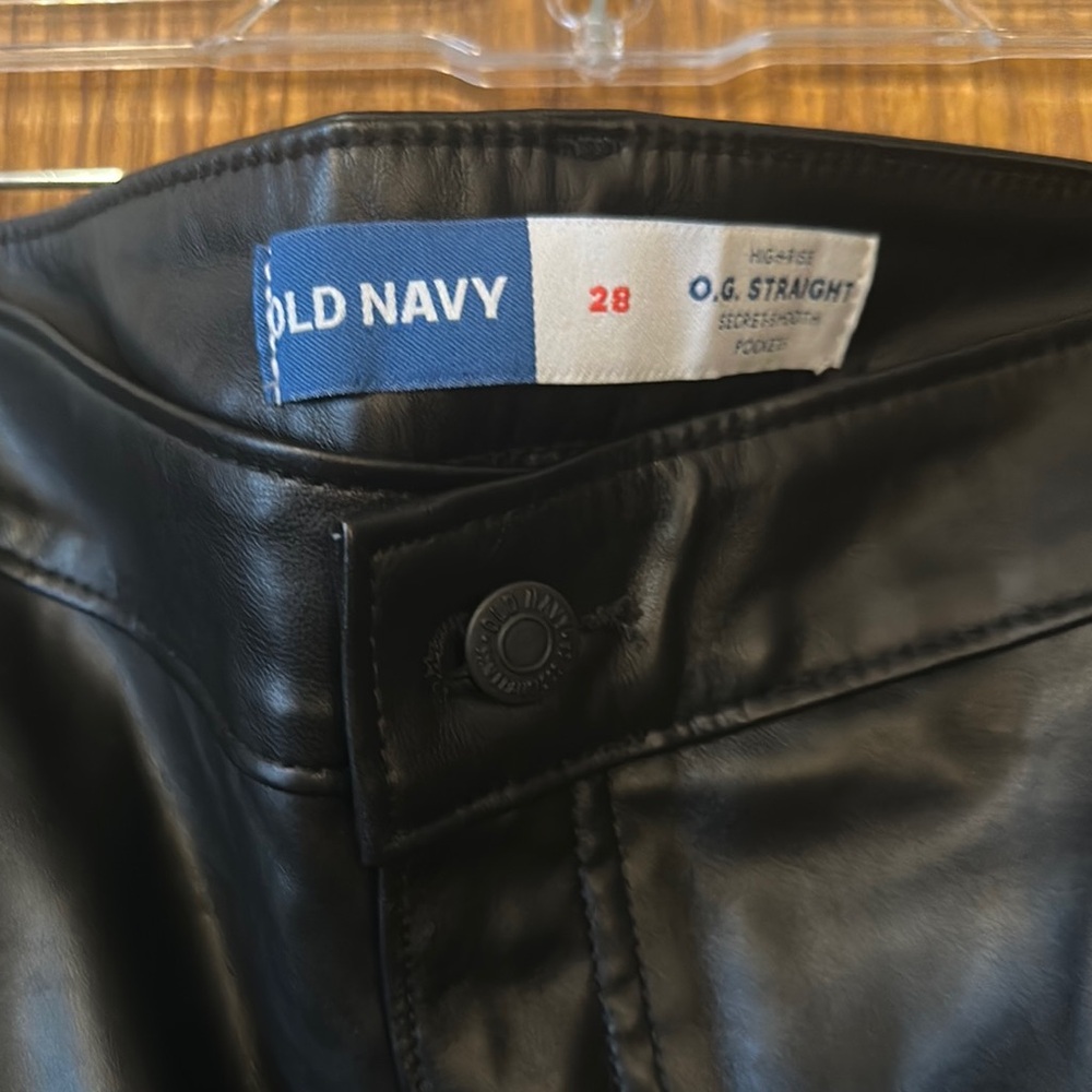 Old Navy Black O.G. Straight Leg Pants